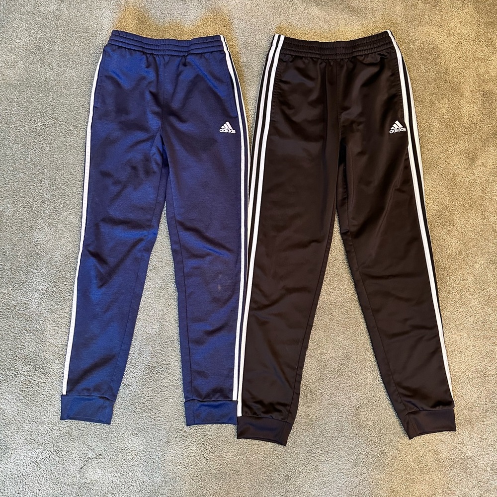 Adidas tricot joggers - 2 pack - sz Large (14/16)